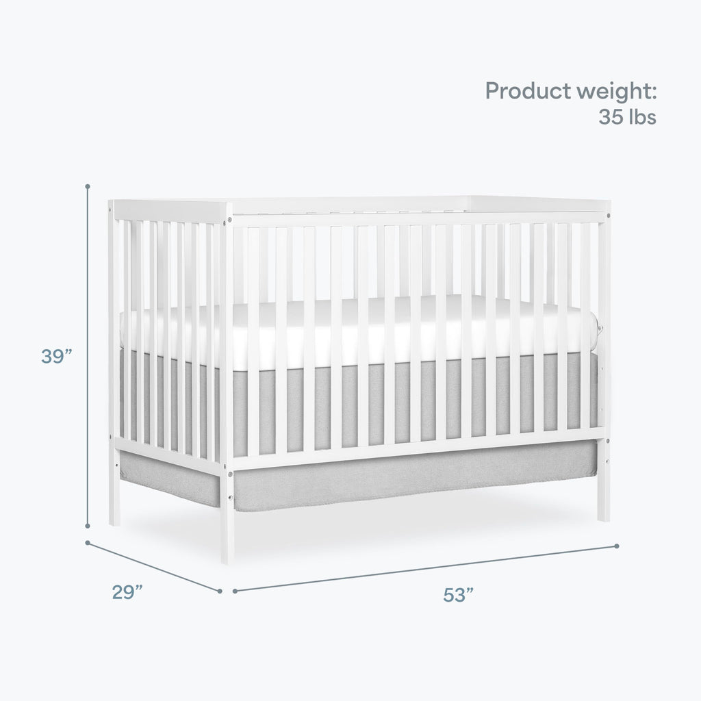 DREAM ON ME Synergy 5-in-1 Convertible Full-Size Baby Crib